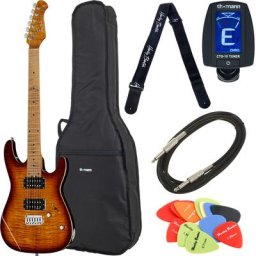 Harley Benton Fusion-III HH HT Roaste Bundle