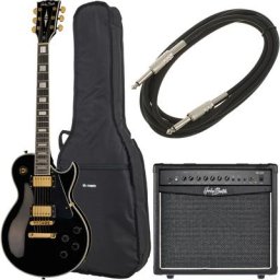 Harley Benton SC-500 BK Vintage Serie Bundle