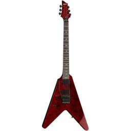 Schecter V-1 FR Apocalypse Red Reign LH