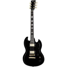 Harley Benton DC-DLX Gotoh Black