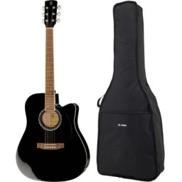 Harley Benton CLD-60SCE BK Custom Lin Bundle