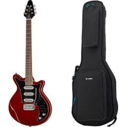 Harley Benton BM-75 Trans Red Deluxe Bundle