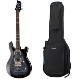 Harley Benton CST-24T Black Flame Bundle