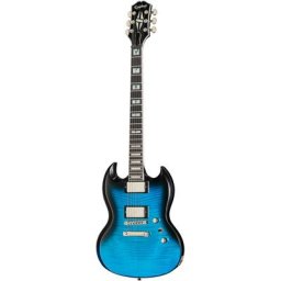 Epiphone Prophecy SG Blue Tiger
