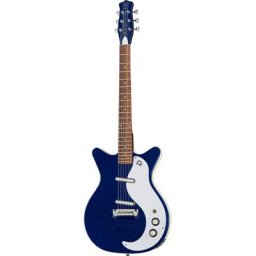 Danelectro 59M NOS+ Blue Metalflake 60th