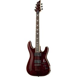 Schecter Omen Extreme 6 E-Gitarre schwarz/rot