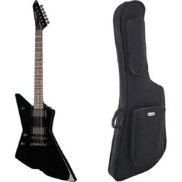Harley Benton EX-84 LH Modern EMG BK Bundle