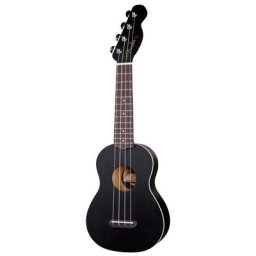 Fender Venice Soprano Ukulele Black