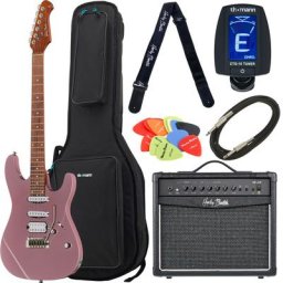 Harley Benton Fusion-III HSS Roasted Bundle