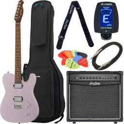 Harley Benton Fusion-T HH HT Roasted Bundle