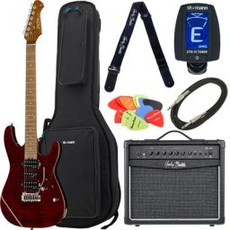 Harley Benton Fusion-III HSH Roasted Bundle