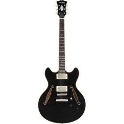 DAngelico Excel DC Tour Solid Black