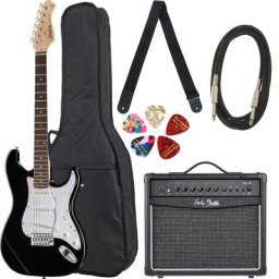 Thomann Gitarrenset G2 schwarz