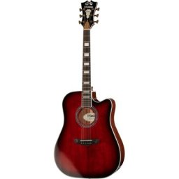DAngelico Premier Bowery Black Cherry B