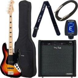 Harley Benton JB-75SB MN Vintage Seri Bundle
