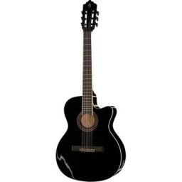 Harley Benton Santos Series C-40SCE BK