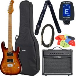 Harley Benton Fusion-III HH HT Roaste Set