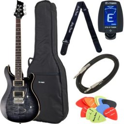 Harley Benton CST-24T Black Flame Bundle