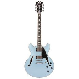 DAngelico Premier DC Boardwalk Ice Blue Metallic