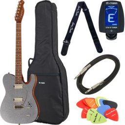 Harley Benton Fusion-T HH Roasted SSP Bundle
