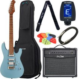 Harley Benton Fusion-III HSS Roasted Bundle