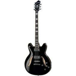 Hagstrom Viking Deluxe Baritone BK