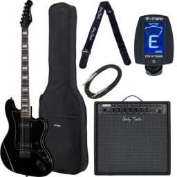 Harley Benton JA-Baritone BK Set