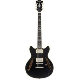 DAngelico Excel Mini DC Tour Solid Black