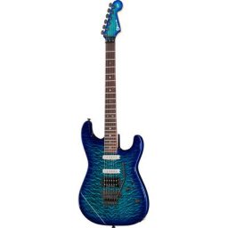 Charvel San Dimas HSS FR QMT Chlorine