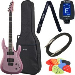 Harley Benton R-446 Plum Metallic Bundle