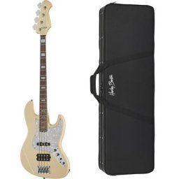 Harley Benton Enhanced MJ-4EB Creme Bundle