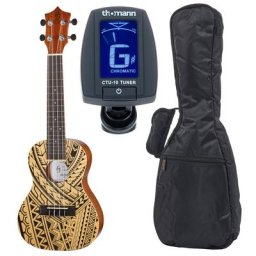 Harley Benton Hawaii Concert Spr Tattoo Set