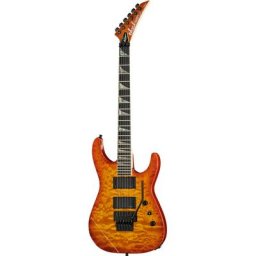 Jackson Dinky QMT Amber Lager BurstUSA