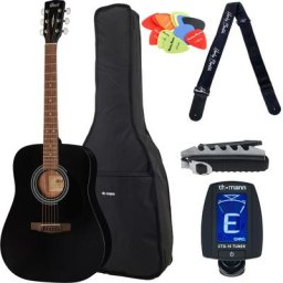 Cort AD810 BK Bundle