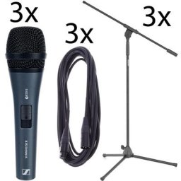 Sennheiser E835 S 3Pack Bundle