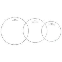 Millenium Admiral Clear Drumhead Pack 2