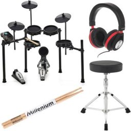 Alesis Nitro Kit Mesh Kit Bundle
