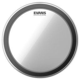 Evans 24"" EMAD Bass Drum Clear