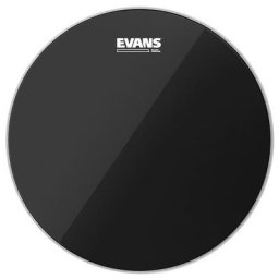 Evans 15"" Black Chrome Tom