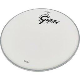 Gretsch 20"" Bass Drum Head WH w/Logo