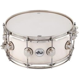DW Satin Oil 14""x06"" Snare White