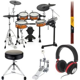 Yamaha DTX8K-X Real Wood Bundle
