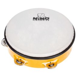 Nino 8"" ABS Tamburine Yellow
