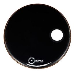 Aquarian 24"" Regulator Black Bass Drum