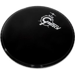 Gretsch 18"" Bass Drum Head Black /Logo