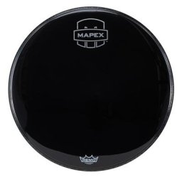 Mapex 22"" Bass Drum Front Head Black
