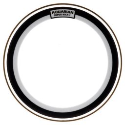 Aquarian 24"" Super Kick Clear Bass Drum