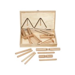 Goldon Percussion Set 1 in Wood Box