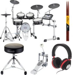 Yamaha DTX10K-X Black Forest Bundle