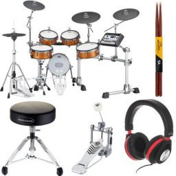 Yamaha DTX10K-X Real Wood Bundle